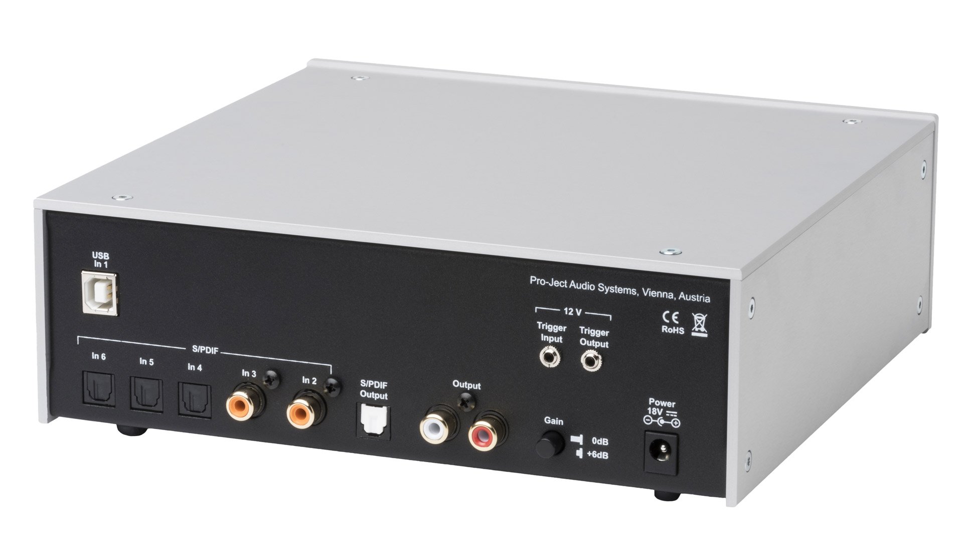 DAC Box S2+ 32-Bit Hi-Fi D/A Converter w/ DSD256 - Pro-Ject Audio USA