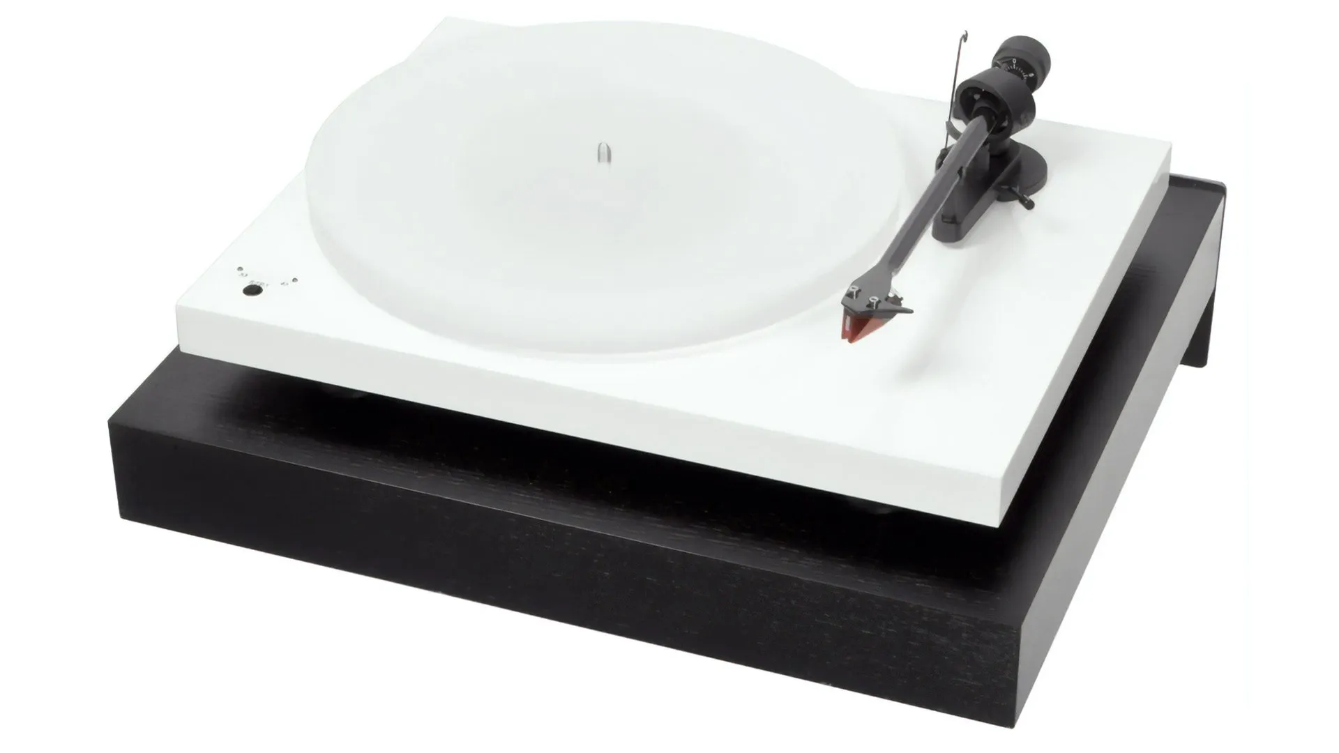 Pro-Ject Audio Systems Wall Mount it 5 Turntable Wall Shelf - Black with Debut Carbon Turntable