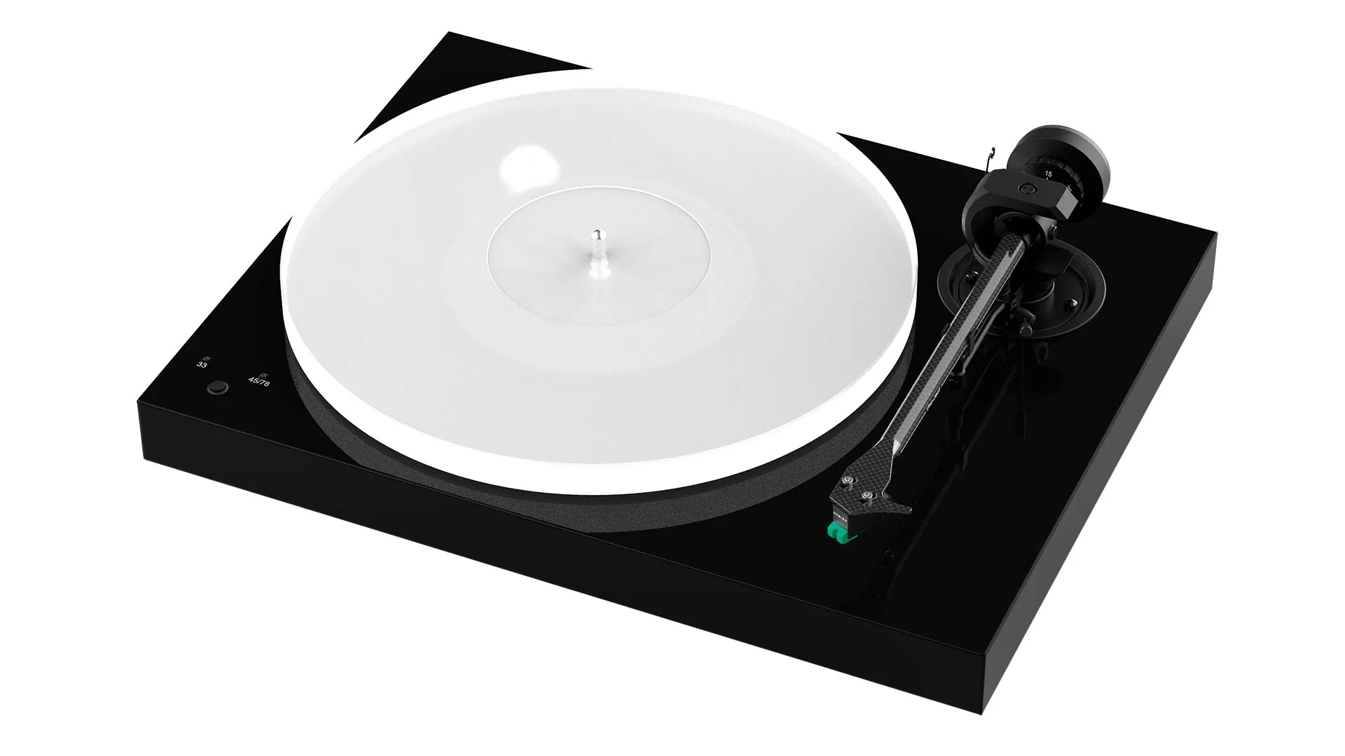Pro-Ject X1 Turntable with Sumiko Olympia Phono Cartridge - Gloss Black