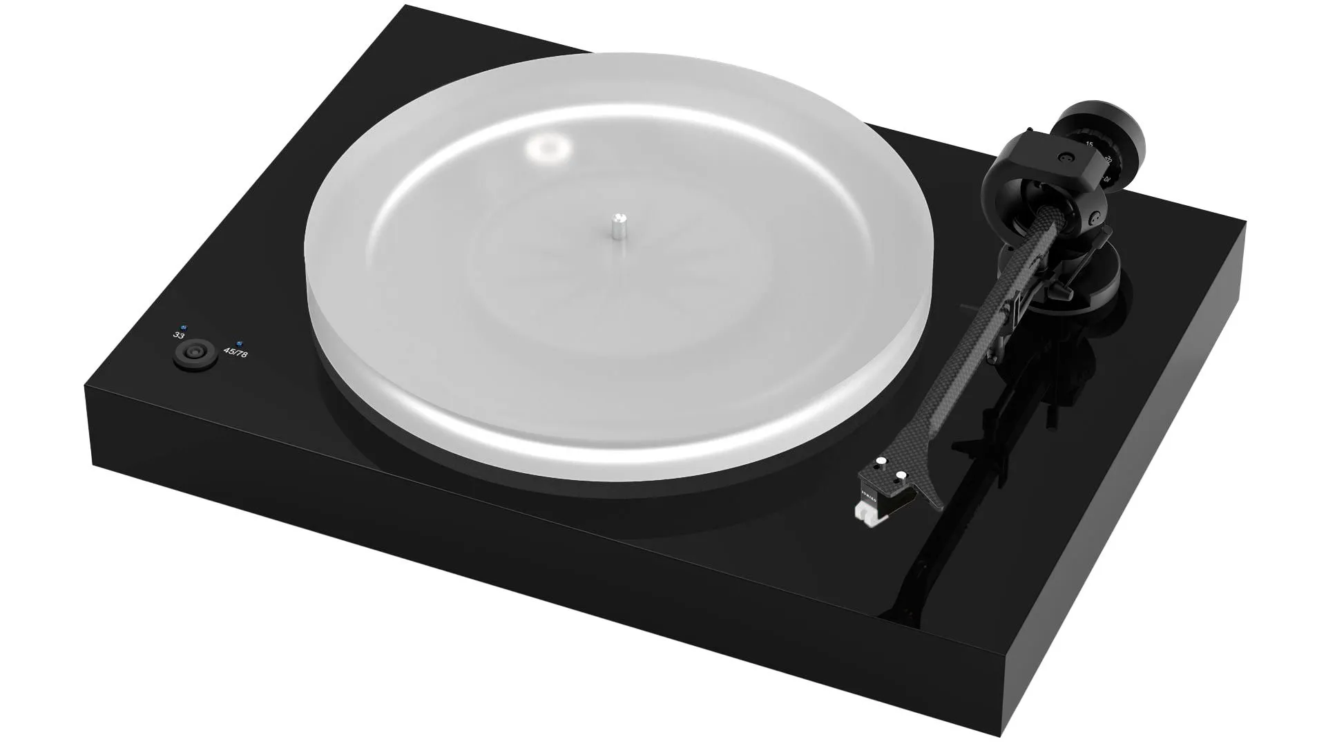 Pro-Ject X2 B Turntable with Balanced Output and Sumiko Rainier Phono Cartridge - Gloss Black