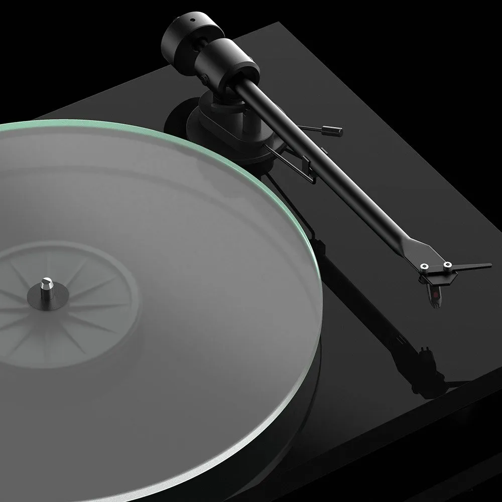 Pro-Ject T Series Plug & Play Hi-Fi Record Players - Showing T1 in Gloss Black